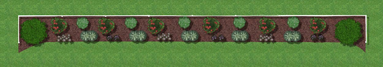 Gallery photos for Full Landscape Bed Reset and Plant Install in Palatine: Image #1