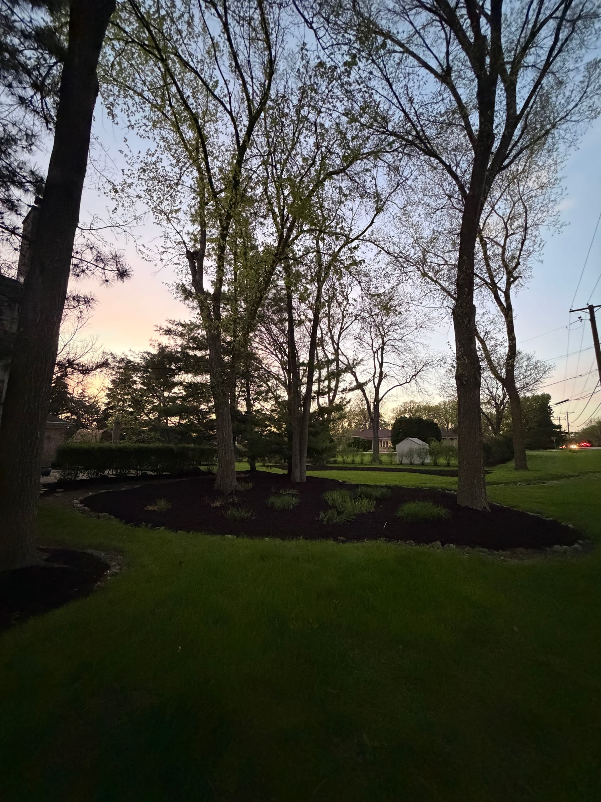 Gallery photos for 30 Yards of Dyed Brown Mulch Installed in Barrington: Image #4