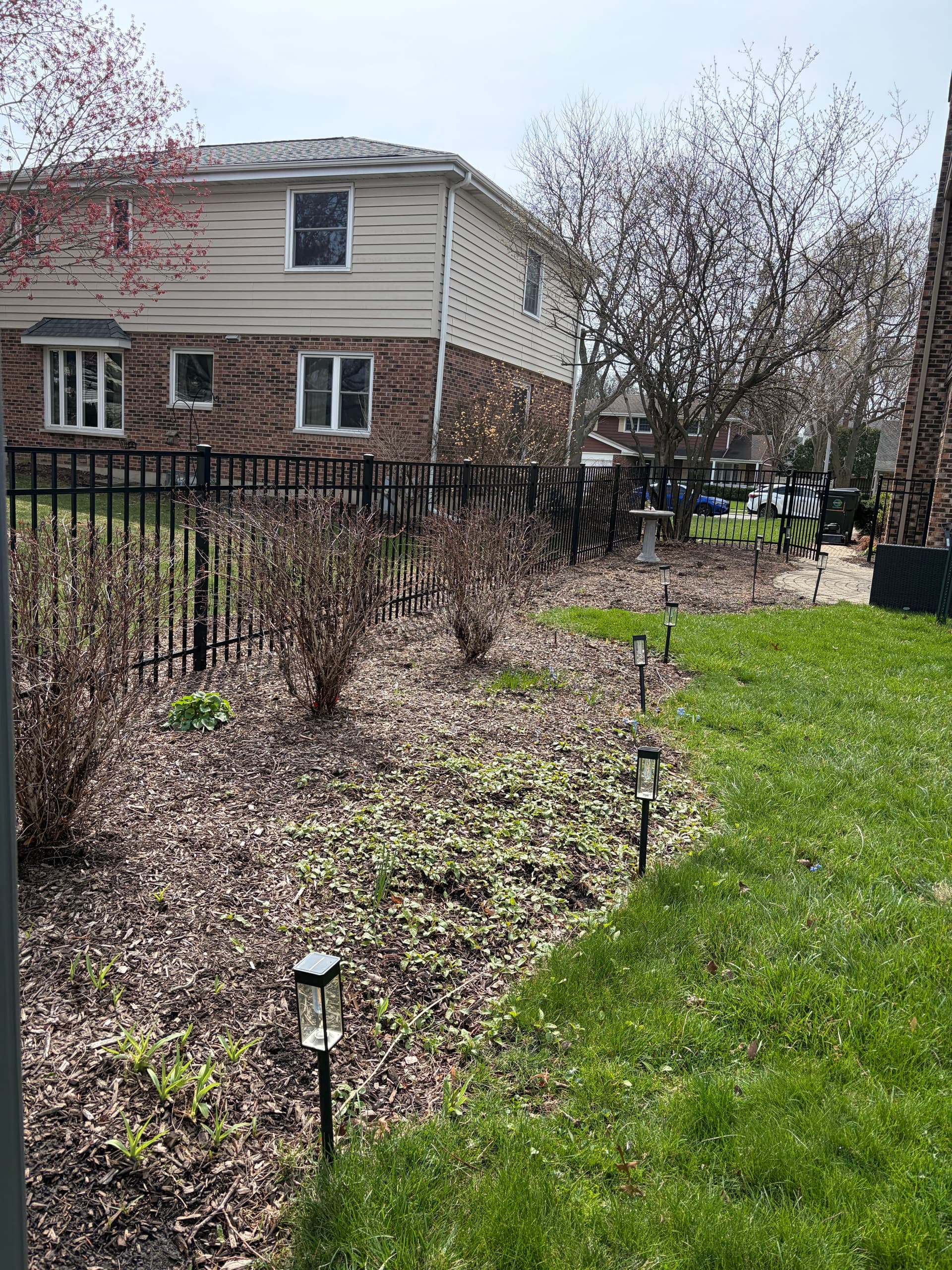 Gallery photos for Spring Cleanup and Fresh Mulch Installation in Barrington IL: Image #4