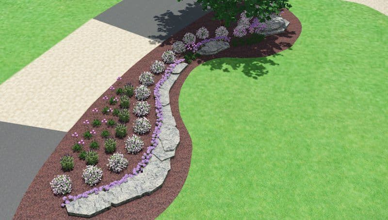 Stunning Garden Design in Barrington IL image