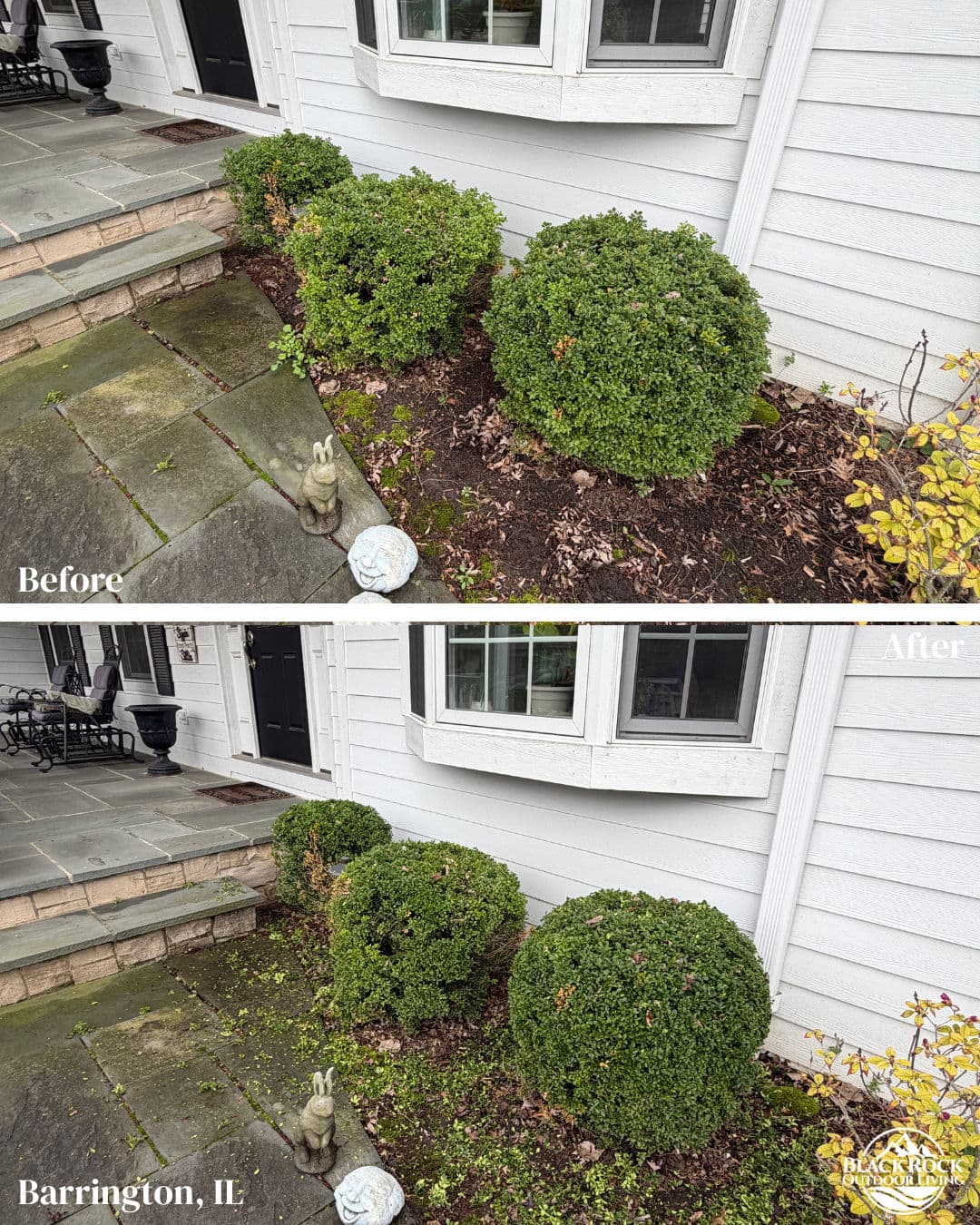 Gallery photos for Spring Cleanup and Shrub Pruning in Barrington IL: Image #3