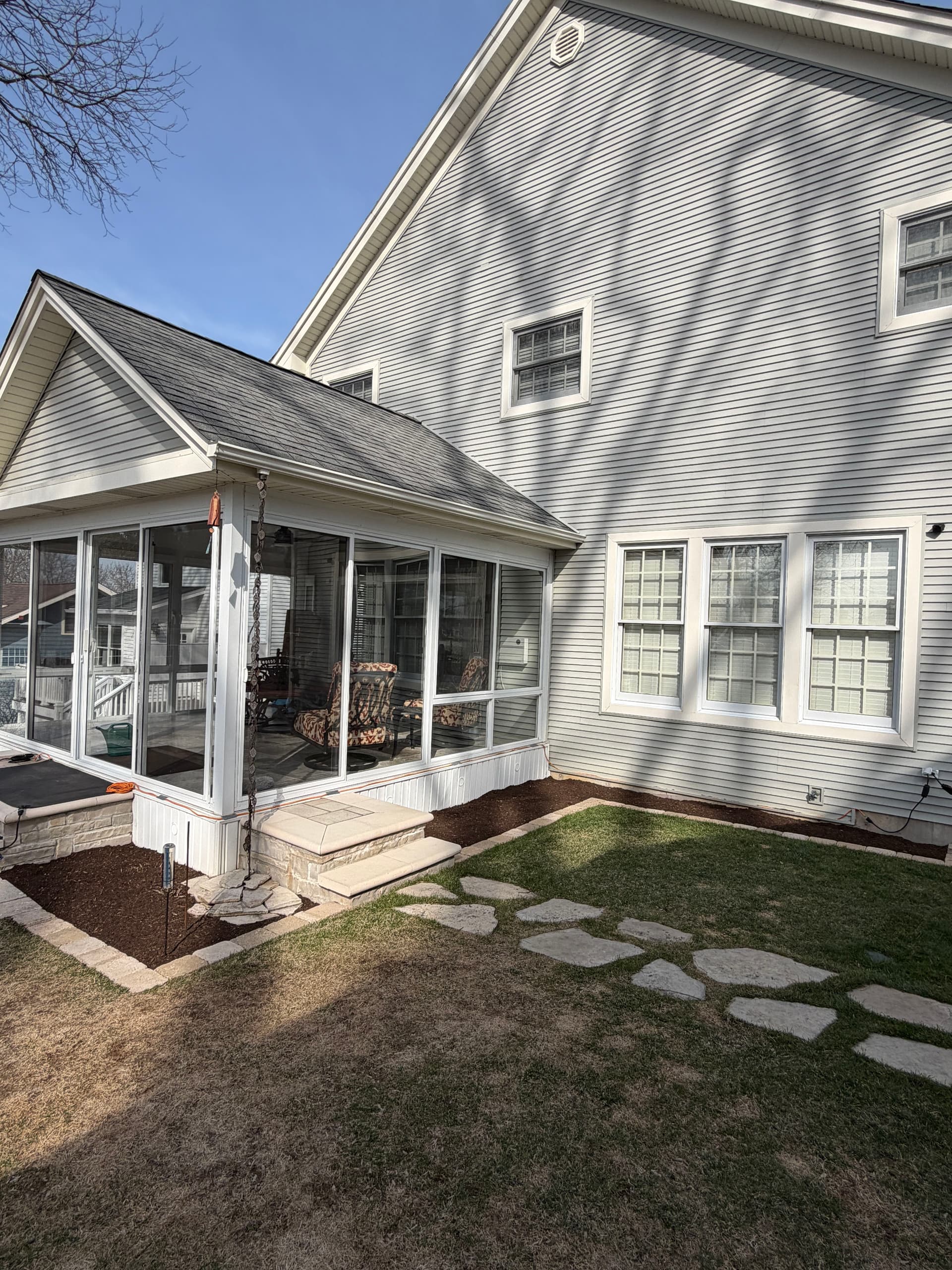 Gallery photos for Mulch Installation Brings New Life to Barrington Home: Image #4