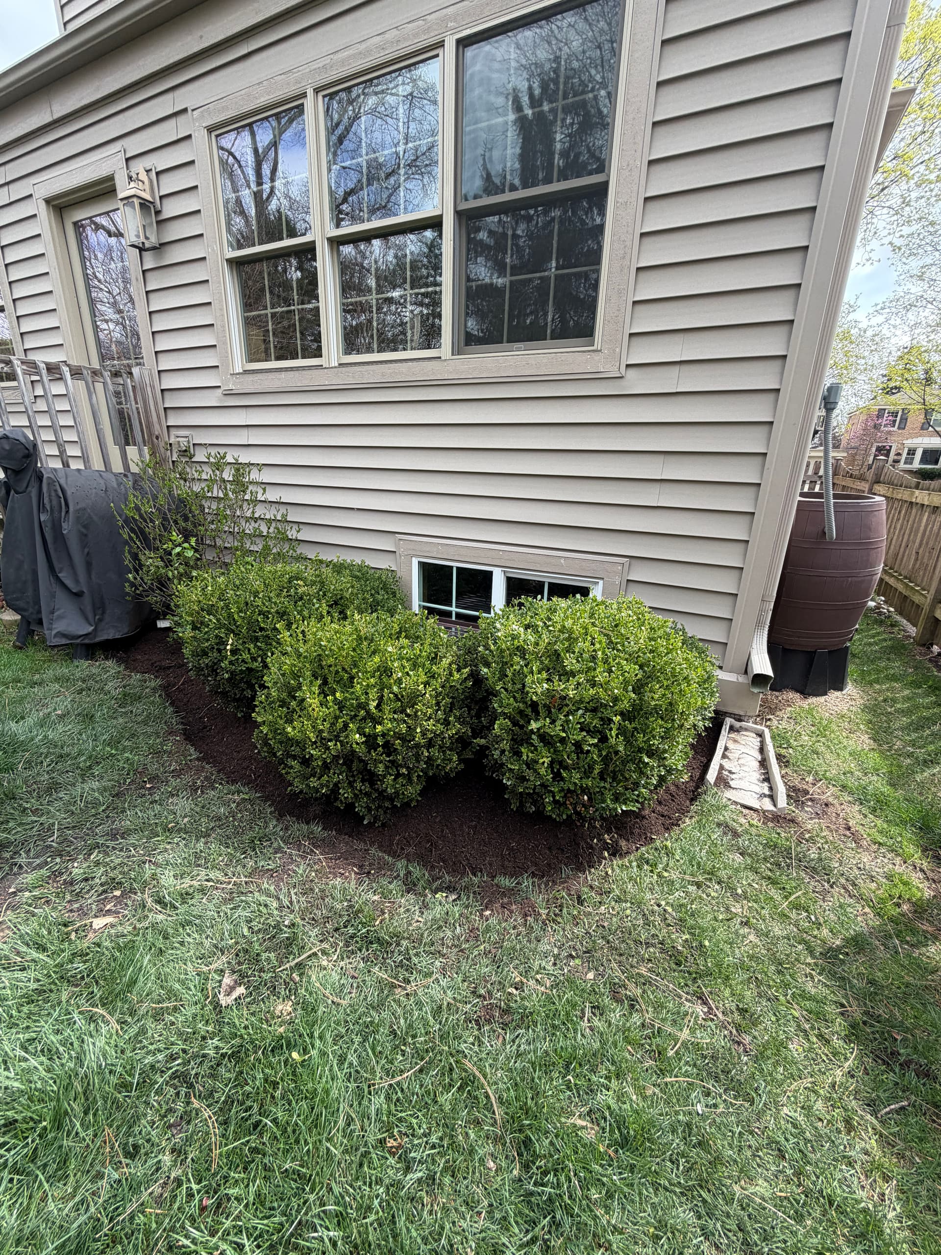 Gallery photos for Full Property Mulch and Bed Cleanup in Arlington Heights: Image #3