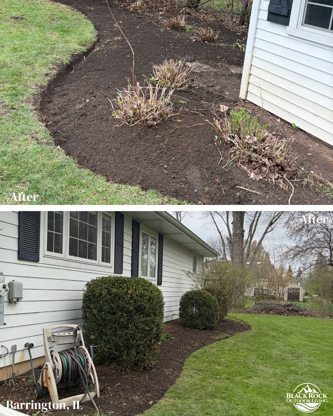 Gallery photos for Spring Cleanup and Shrub Pruning in Barrington IL: Image #1